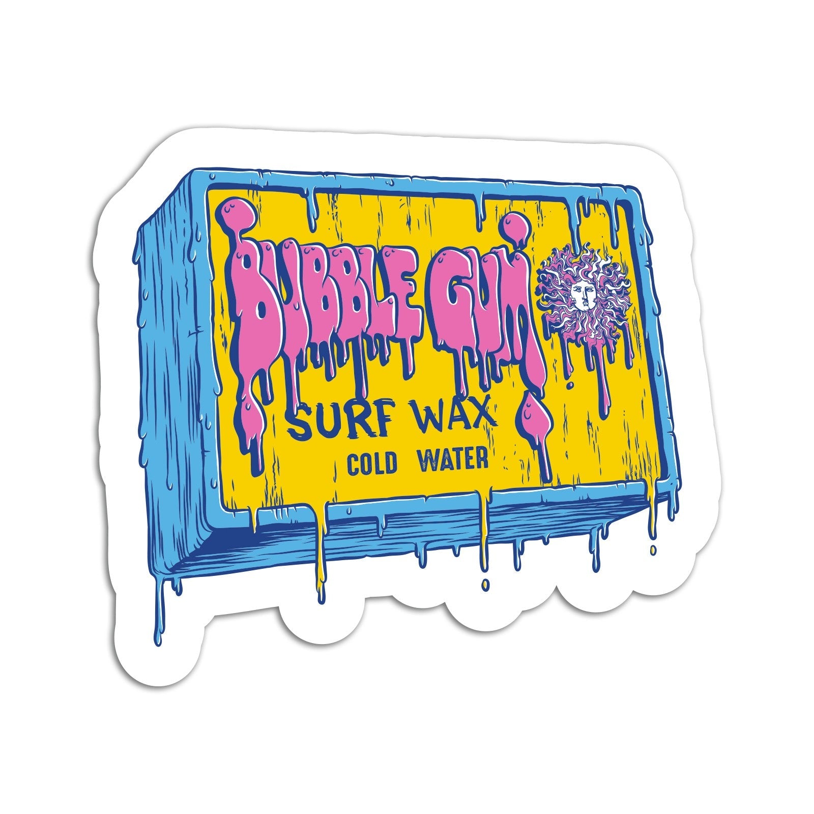 Kona x Bubble Gum 2026 Collab Sticker