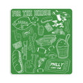 For the Birds Pattern Sticker