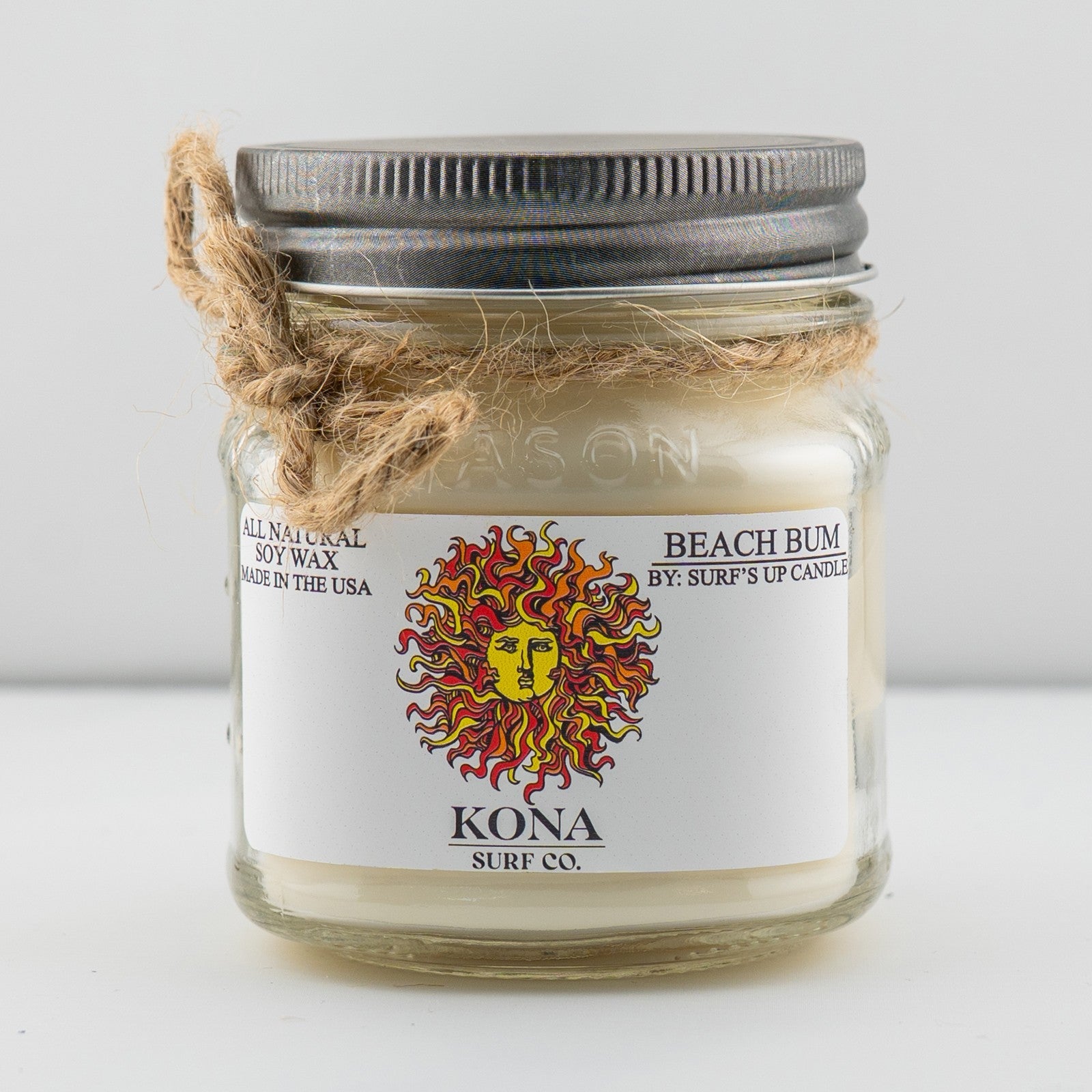 Surfs Up Candle x Kona Mason Jar Candle