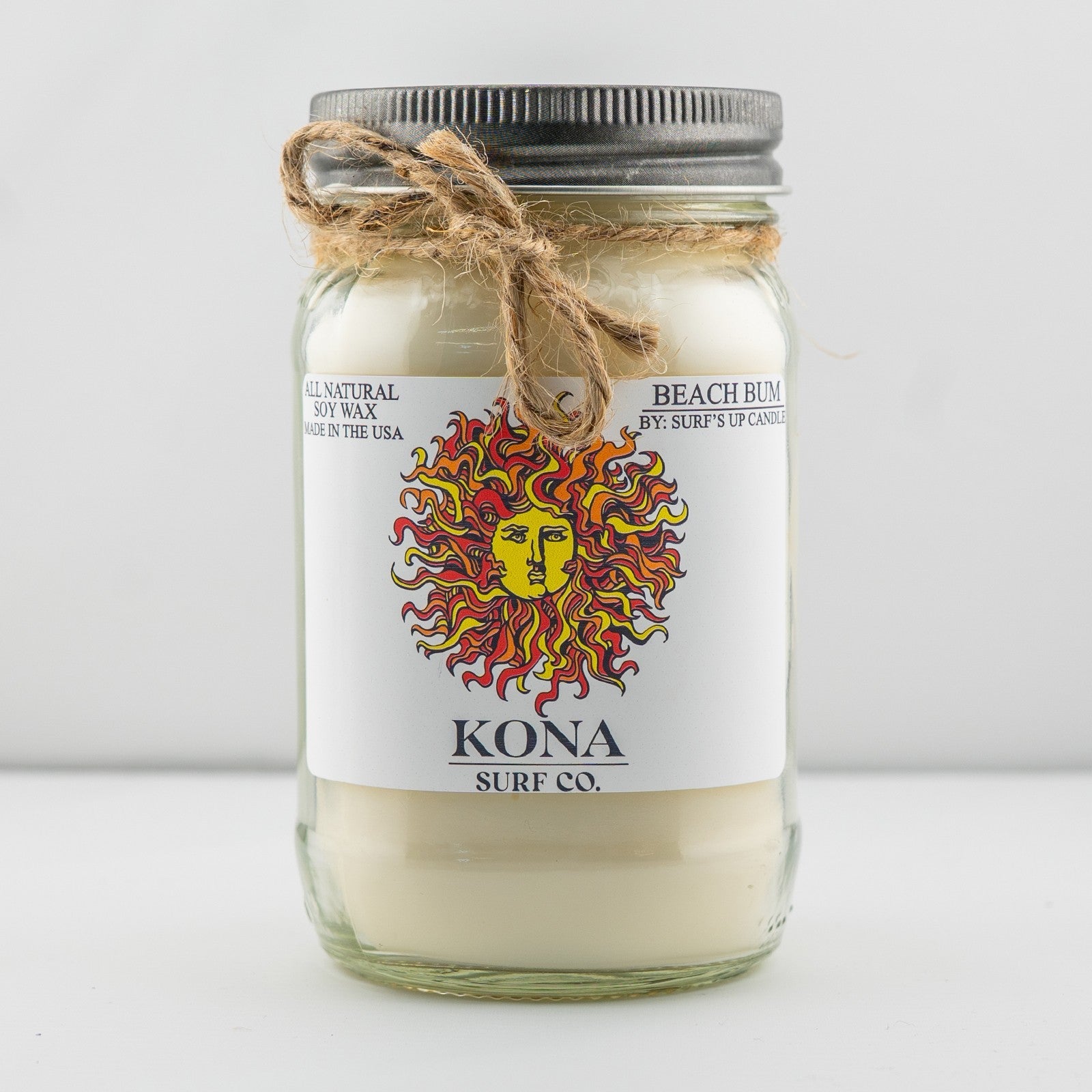 Surfs Up Candle x Kona Mason Jar Candle
