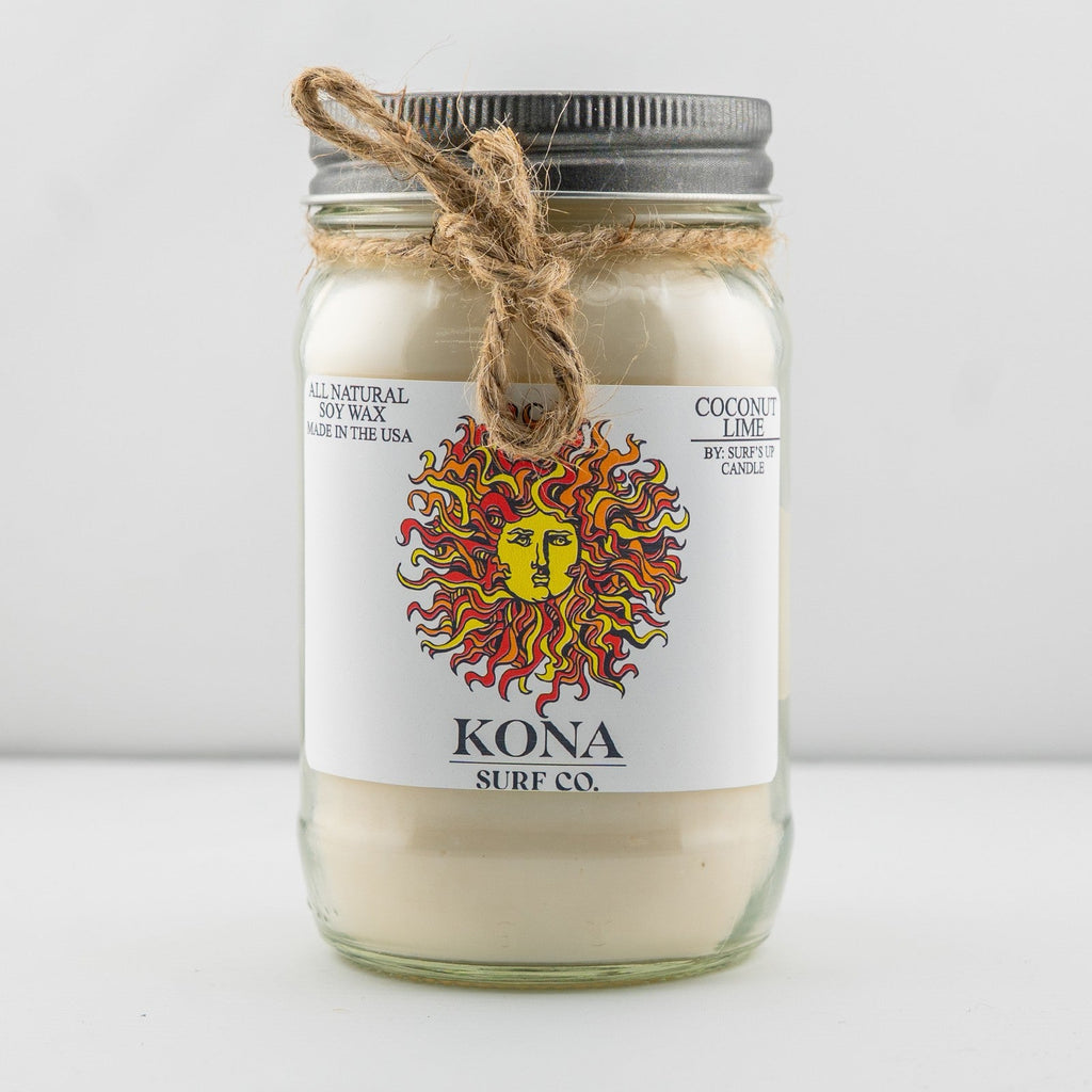 Surfs Up Candle x Kona Mason Jar Candle