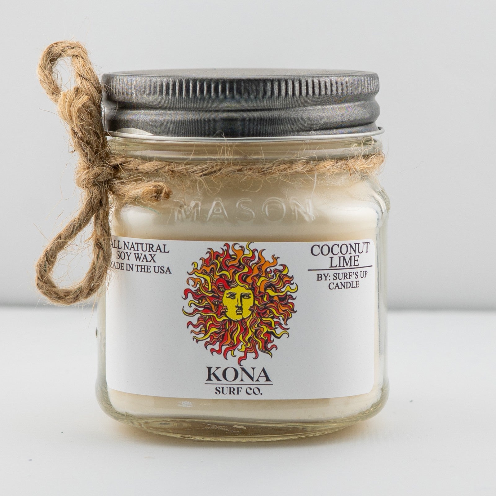 Surfs Up Candle x Kona Mason Jar Candle