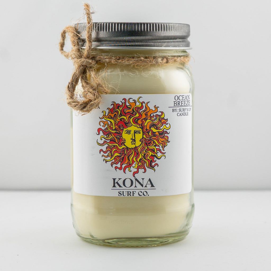 Surfs Up Candle x Kona Mason Jar Candle