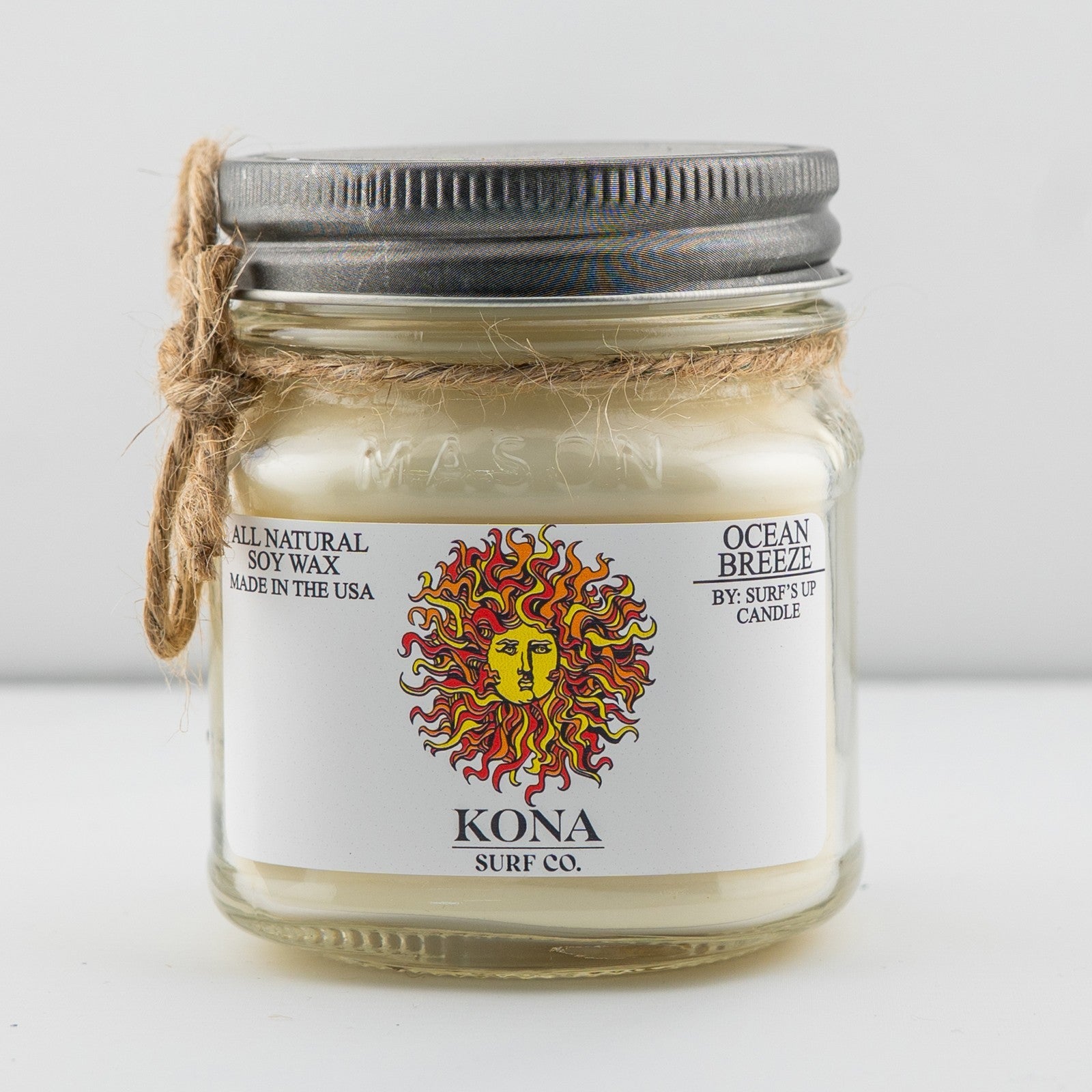 Surfs Up Candle x Kona Mason Jar Candle
