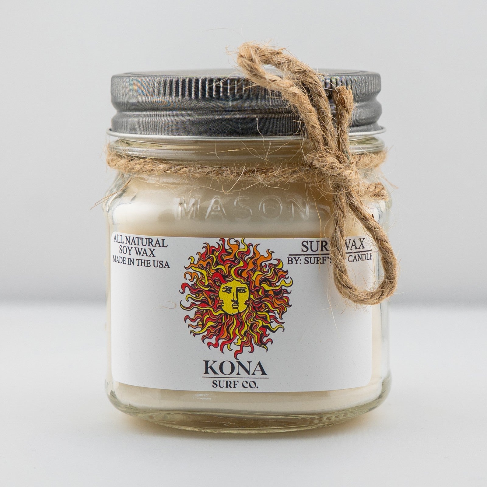 Surfs Up Candle x Kona Mason Jar Candle