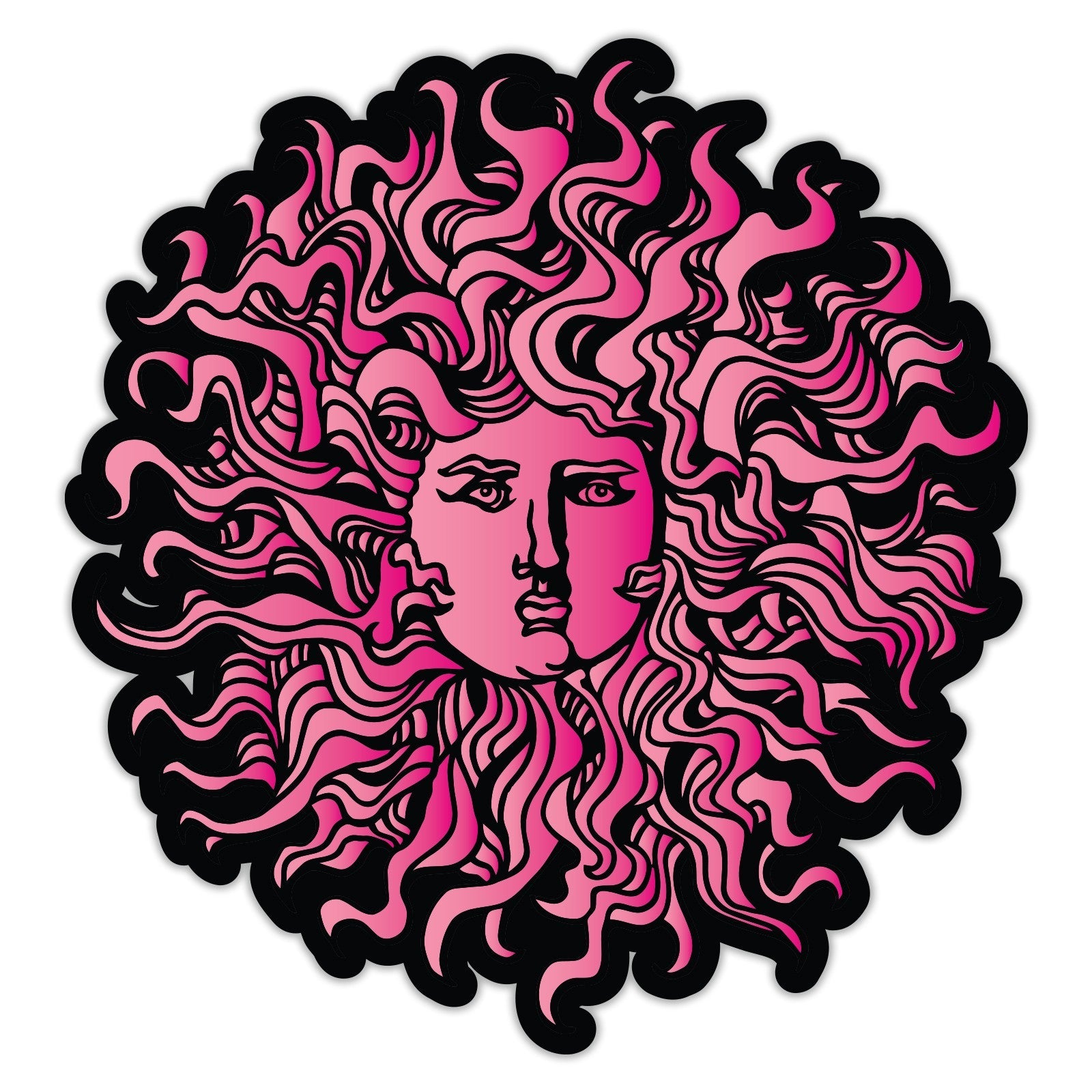 Original Sun Die Cut Sticker