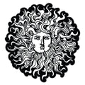 Original Sun Die Cut Sticker