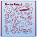 For the Phils Pattern Tin Sign