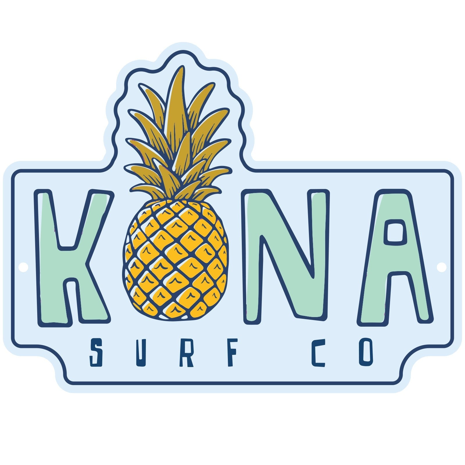 Livin Aloha 2 Tin Sign