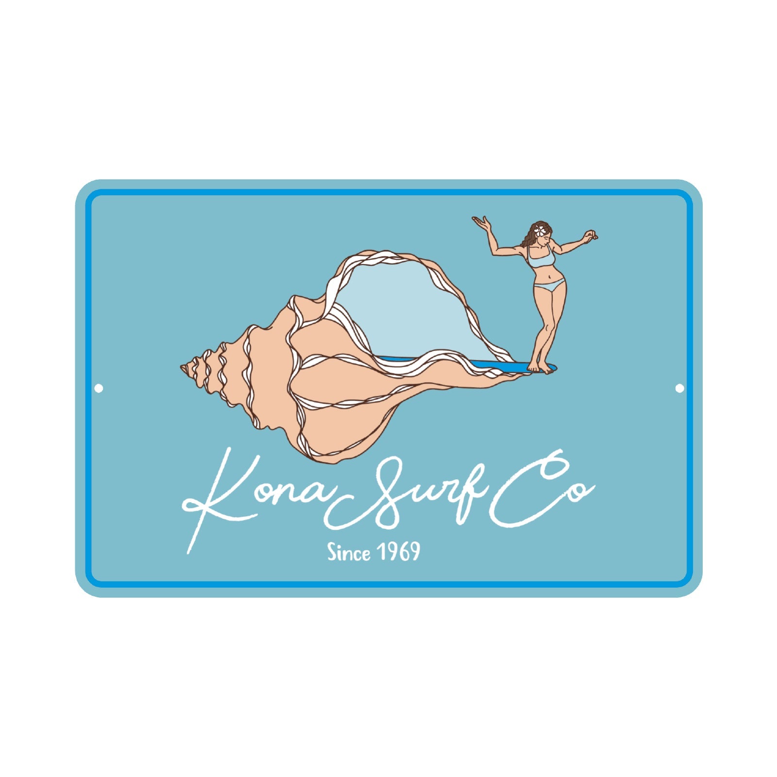 Sound of Surf Tin Sign