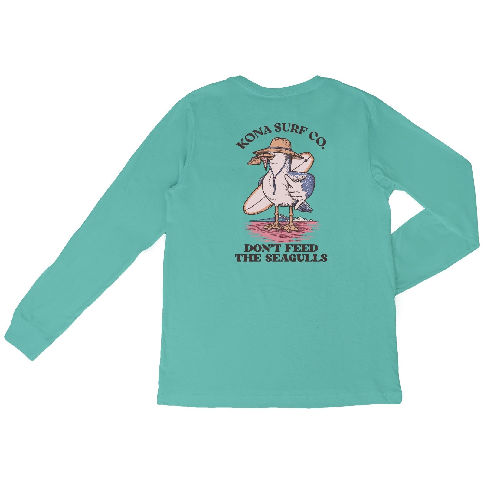 Dont Feed The Seagulls Boys Long Sleeve Shirt