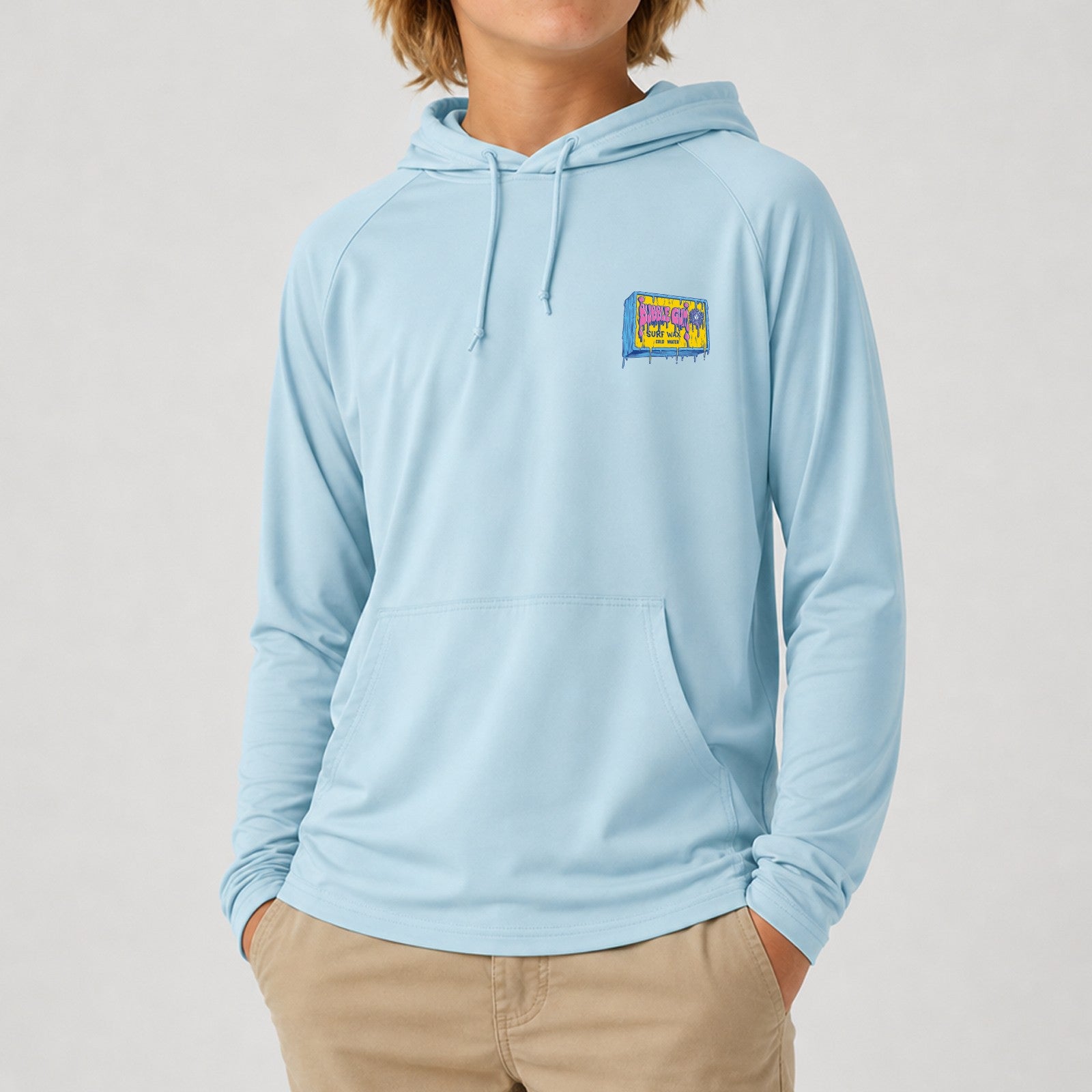 Kona x BubbleGum Collab Hooded Boys UV Sun Protection LS Shirt