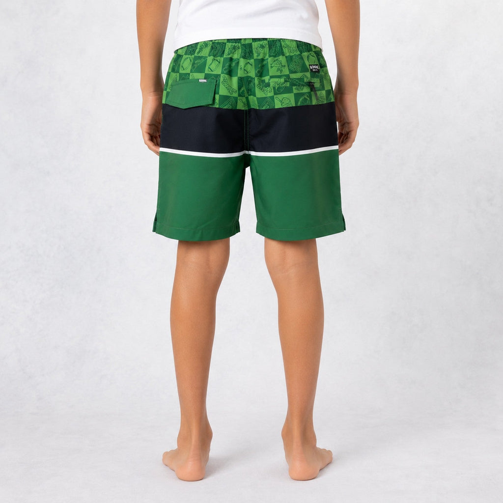 Uncomplicated 15in w/ Liner Boys Elastic Boardshorts
