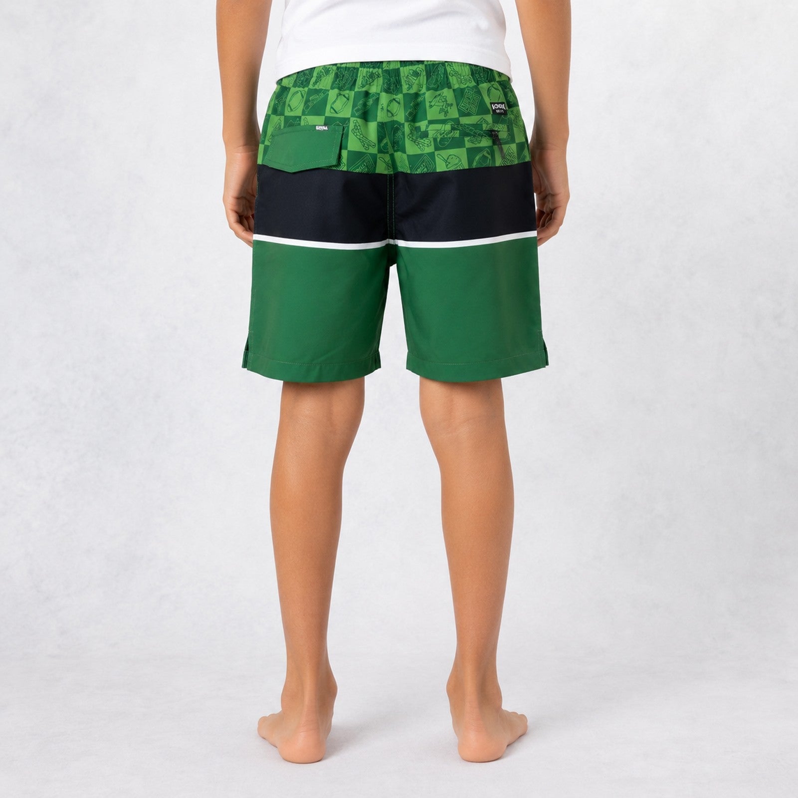 Uncomplicated 15in w/ Liner Boys Elastic Boardshorts