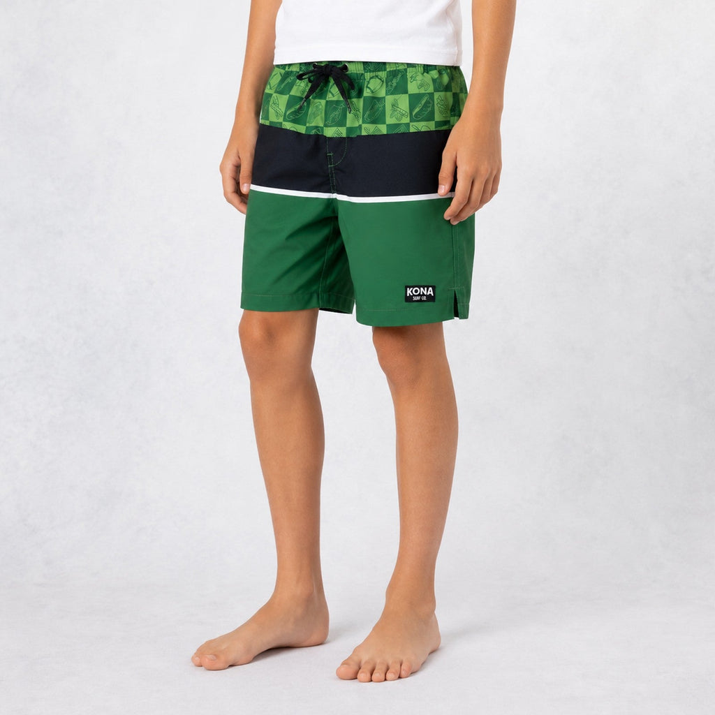 Uncomplicated 15in w/ Liner Boys Elastic Boardshorts
