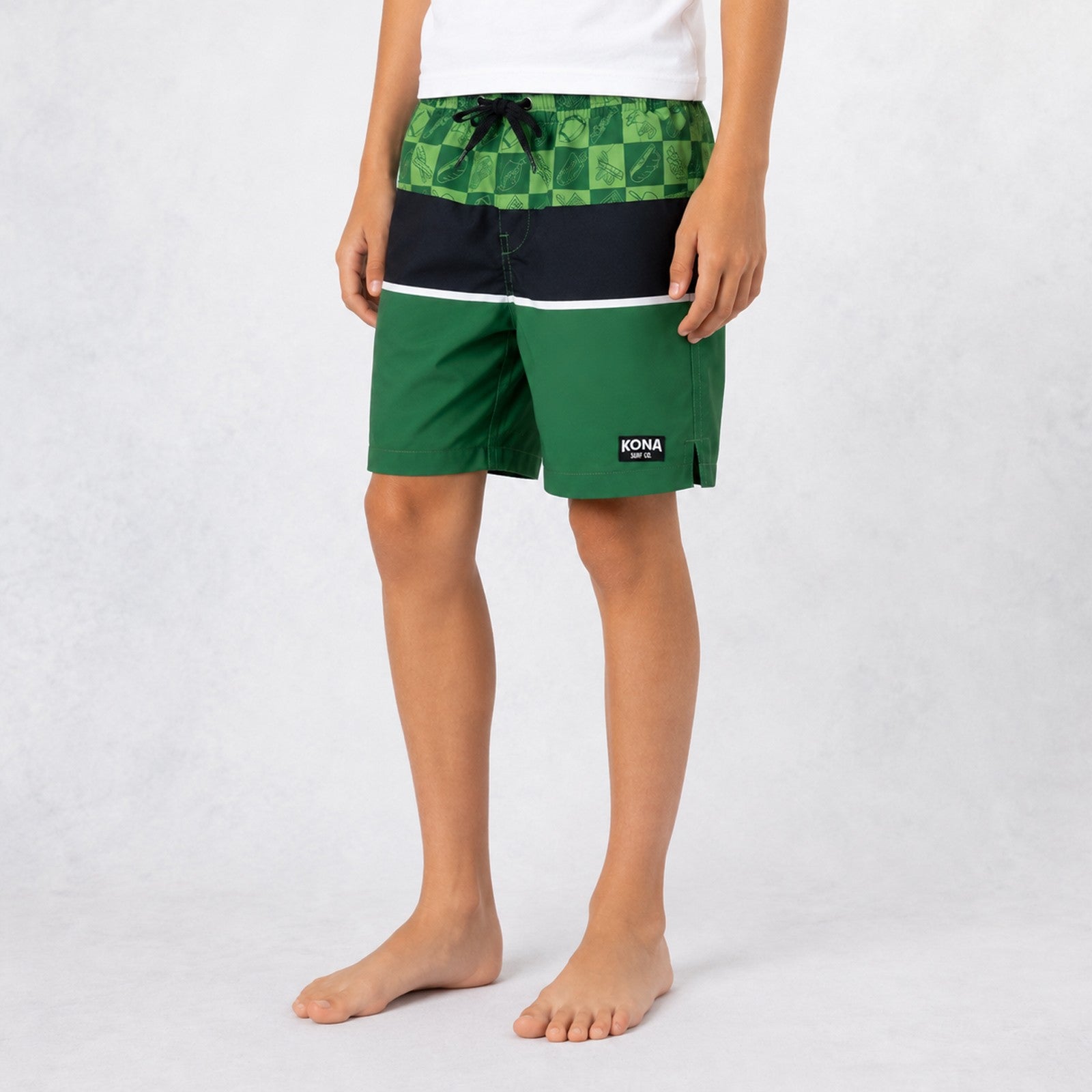 Uncomplicated 15in w/ Liner Boys Elastic Boardshorts