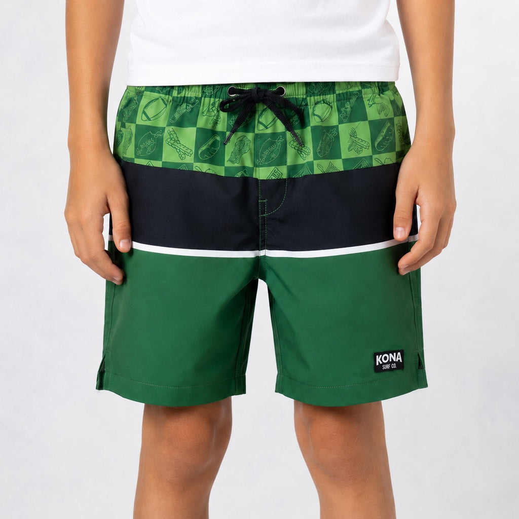 Uncomplicated 15in w/ Liner Boys Elastic Boardshorts
