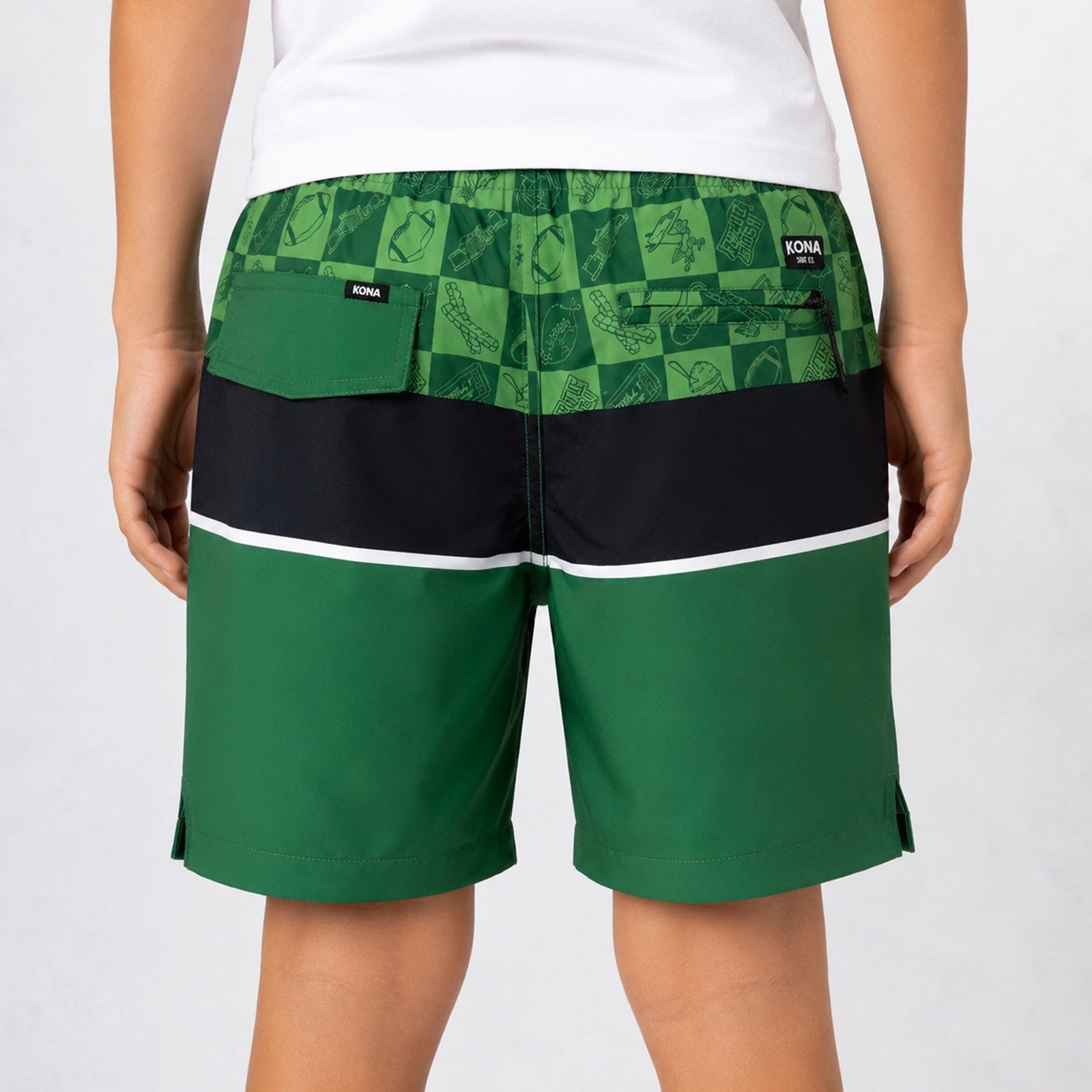 Uncomplicated 15in w/ Liner Boys Elastic Boardshorts