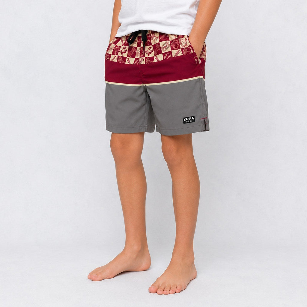 Uncomplicated 15in w/ Liner Boys Elastic Boardshorts