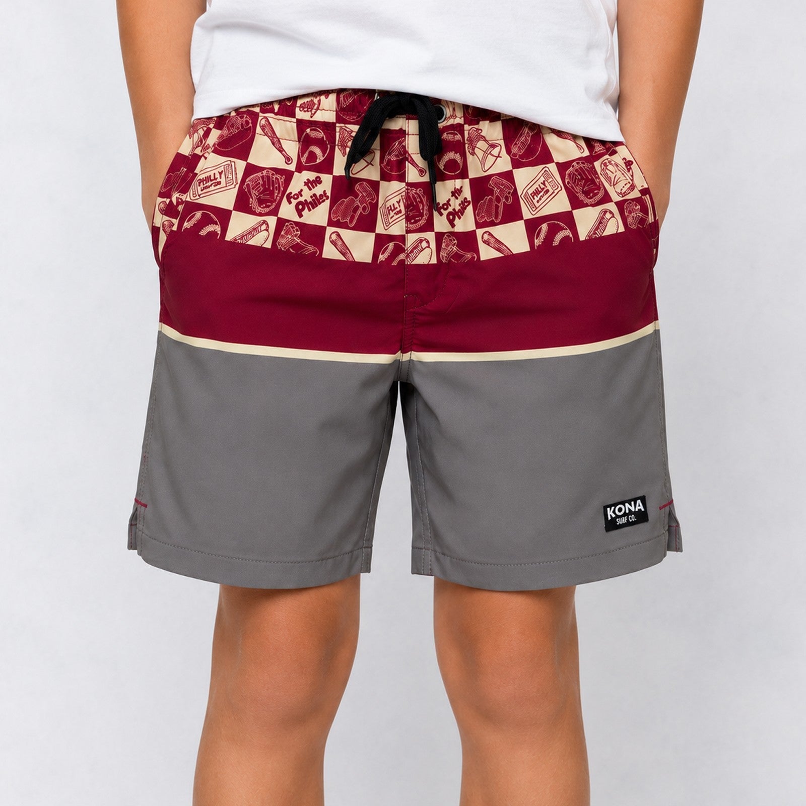 Uncomplicated 15in w/ Liner Boys Elastic Boardshorts