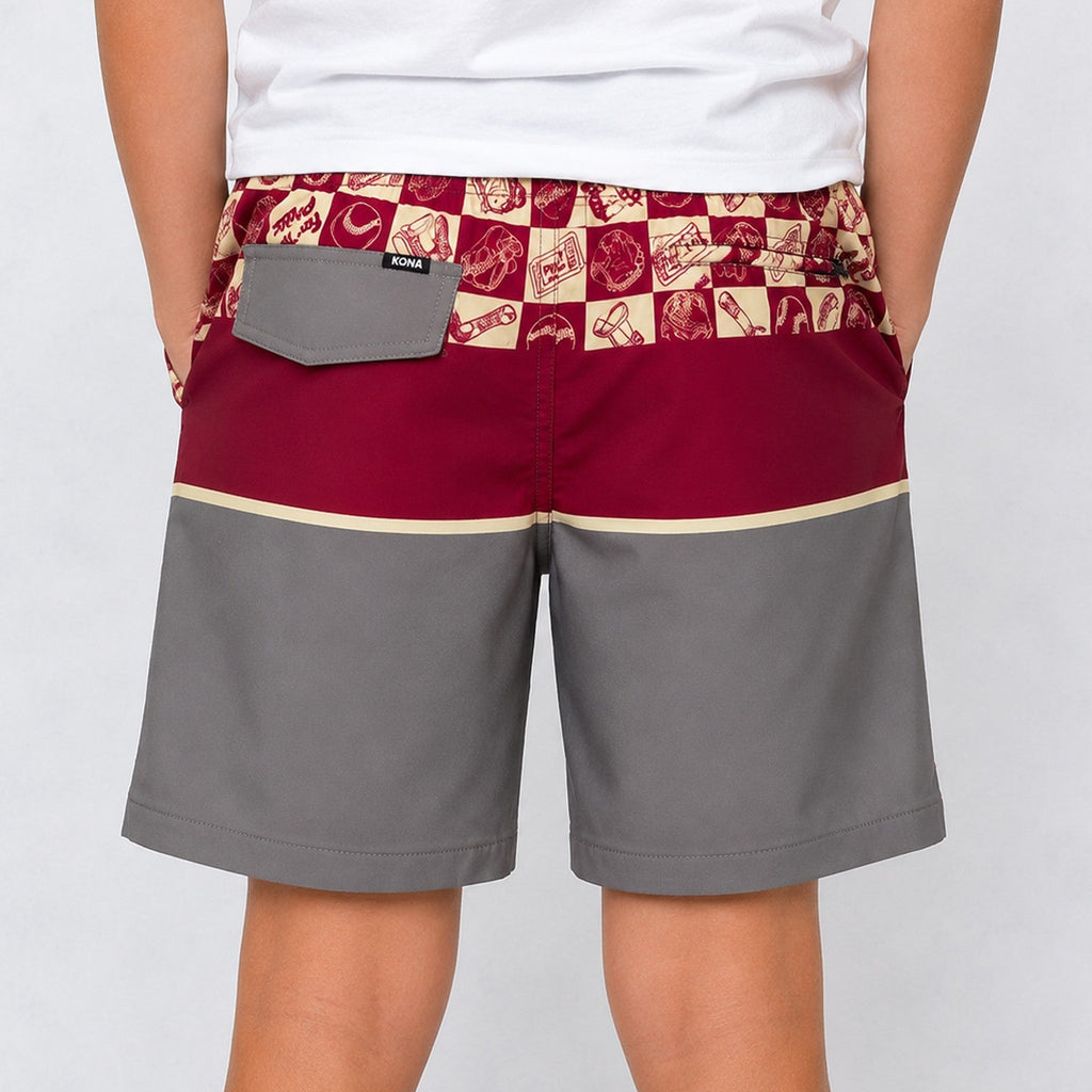 Uncomplicated 15in w/ Liner Boys Elastic Boardshorts