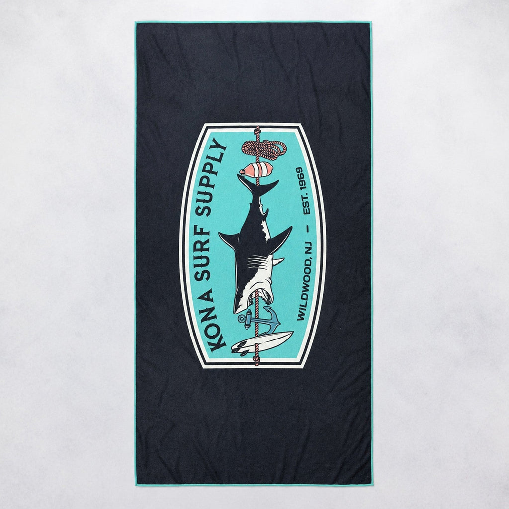 Slowtide x Kona Shark Kabob 2 Beach Towel