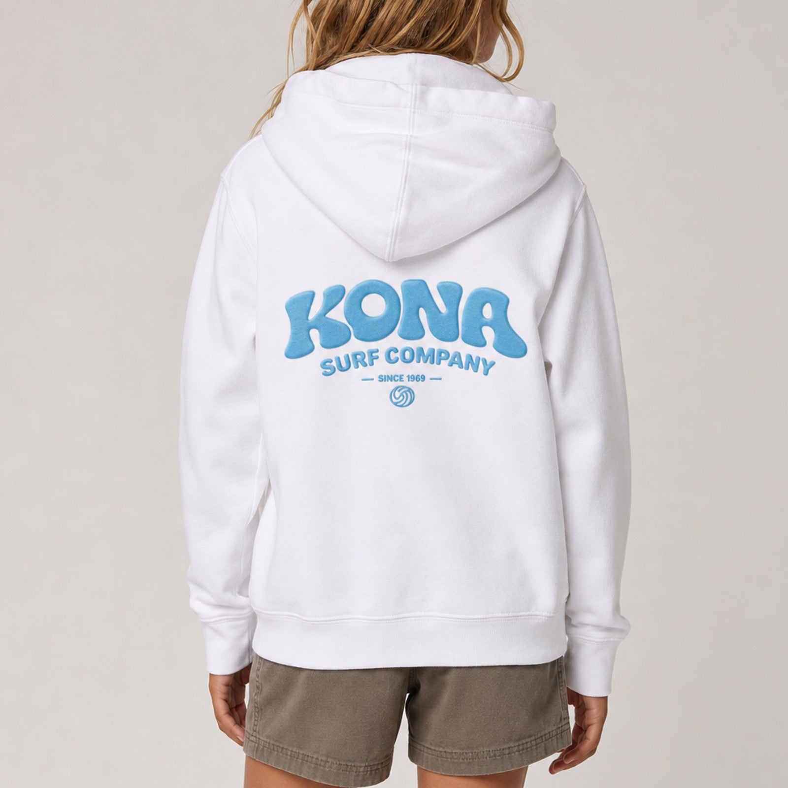Bubble Puff Girls Pullover Hoodie