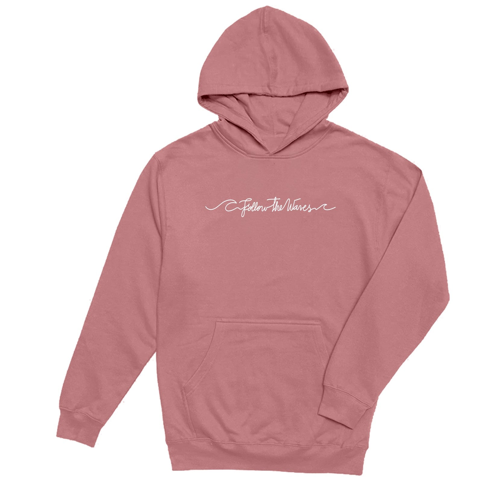 Follow the Waves Girls Pullover Hoodie