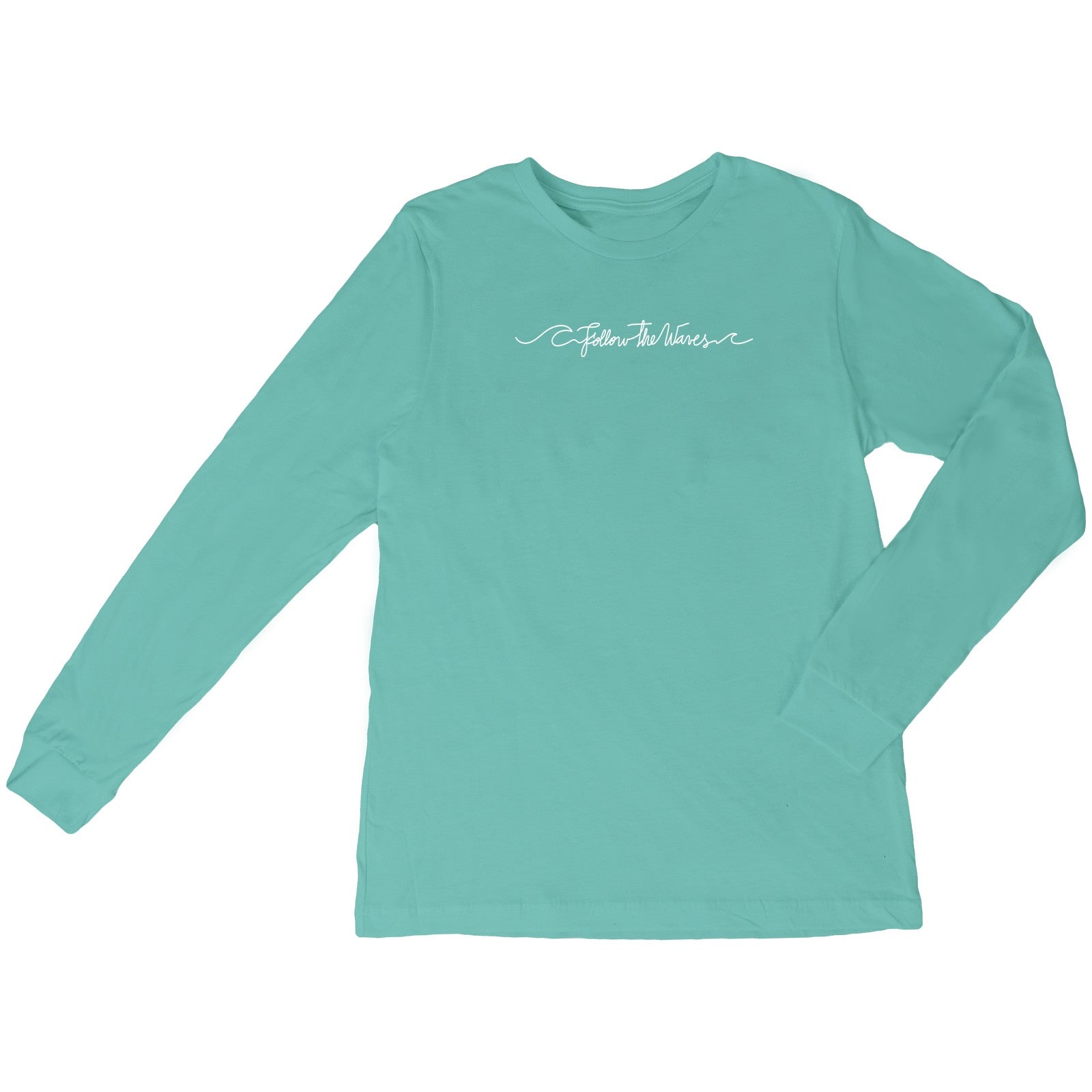 Follow the Waves Girls Long Sleeve Shirt