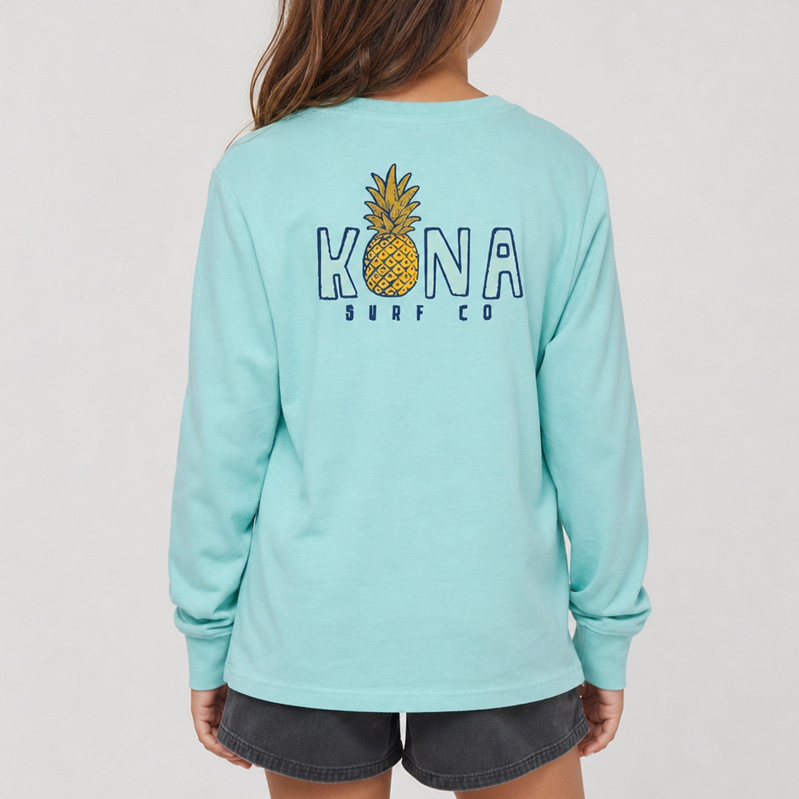 Livin Aloha 2 Girls Long Sleeve Shirt