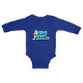 Guitar Surfer Infant Boys Long Sleeve Onesie
