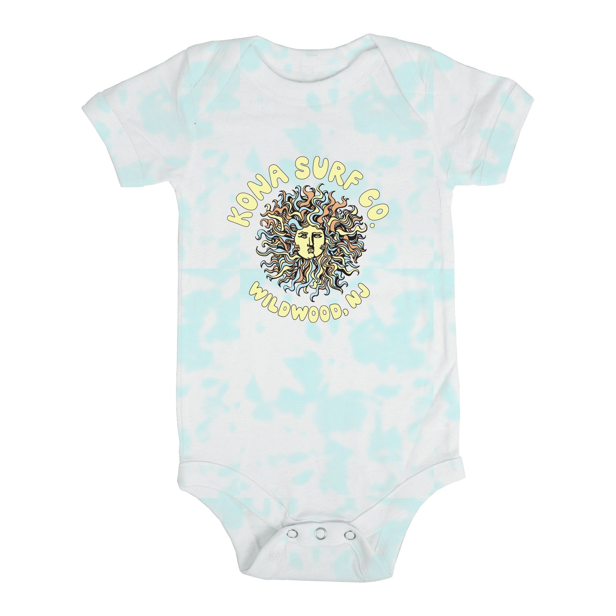 Bubble Original Sun Infant Girls Short Sleeve Onesie