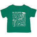 For The Birds Pattern Toddler Boys T-Shirt