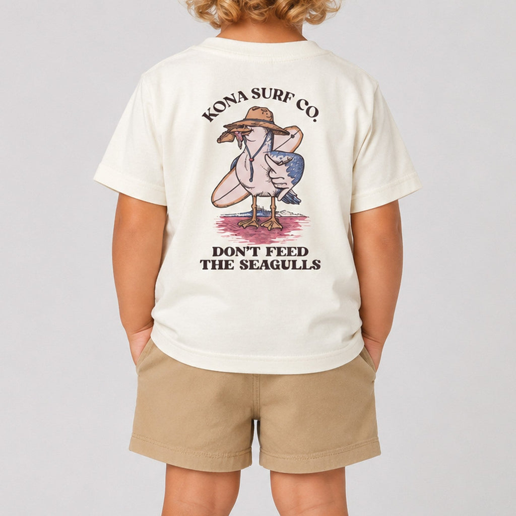 Dont Feed the Seagull Toddler Boys T-Shirt