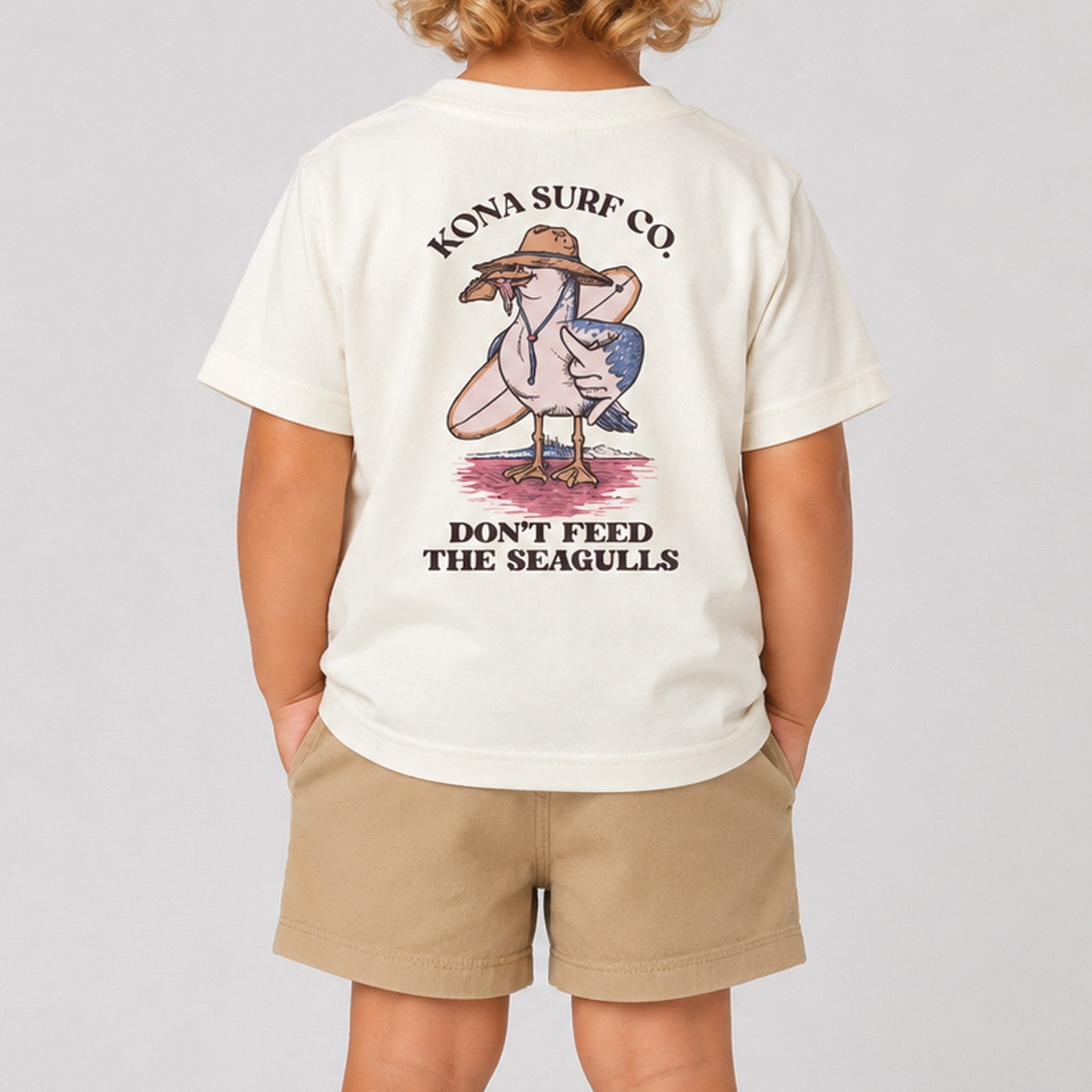 Dont Feed the Seagull Toddler Boys T-Shirt