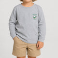 For the Birds Toddler Boys Long Sleeve Shirt