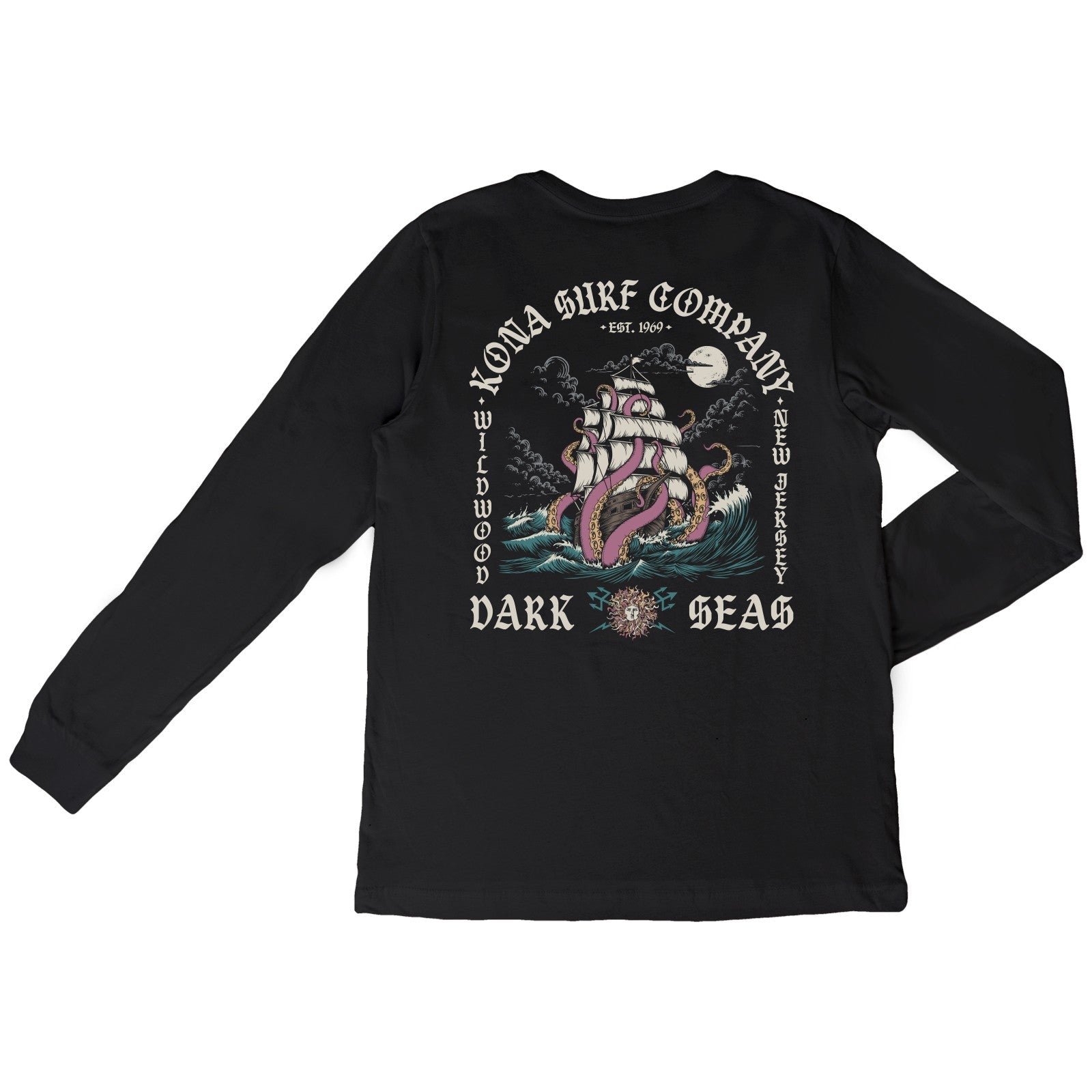 Kona x Dark Seas 2026 Collab Toddler Boys Long Sleeve Shirt