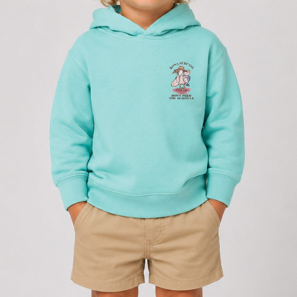 Dont Feed the Seagulls Toddler Boys Pullover Hoodie