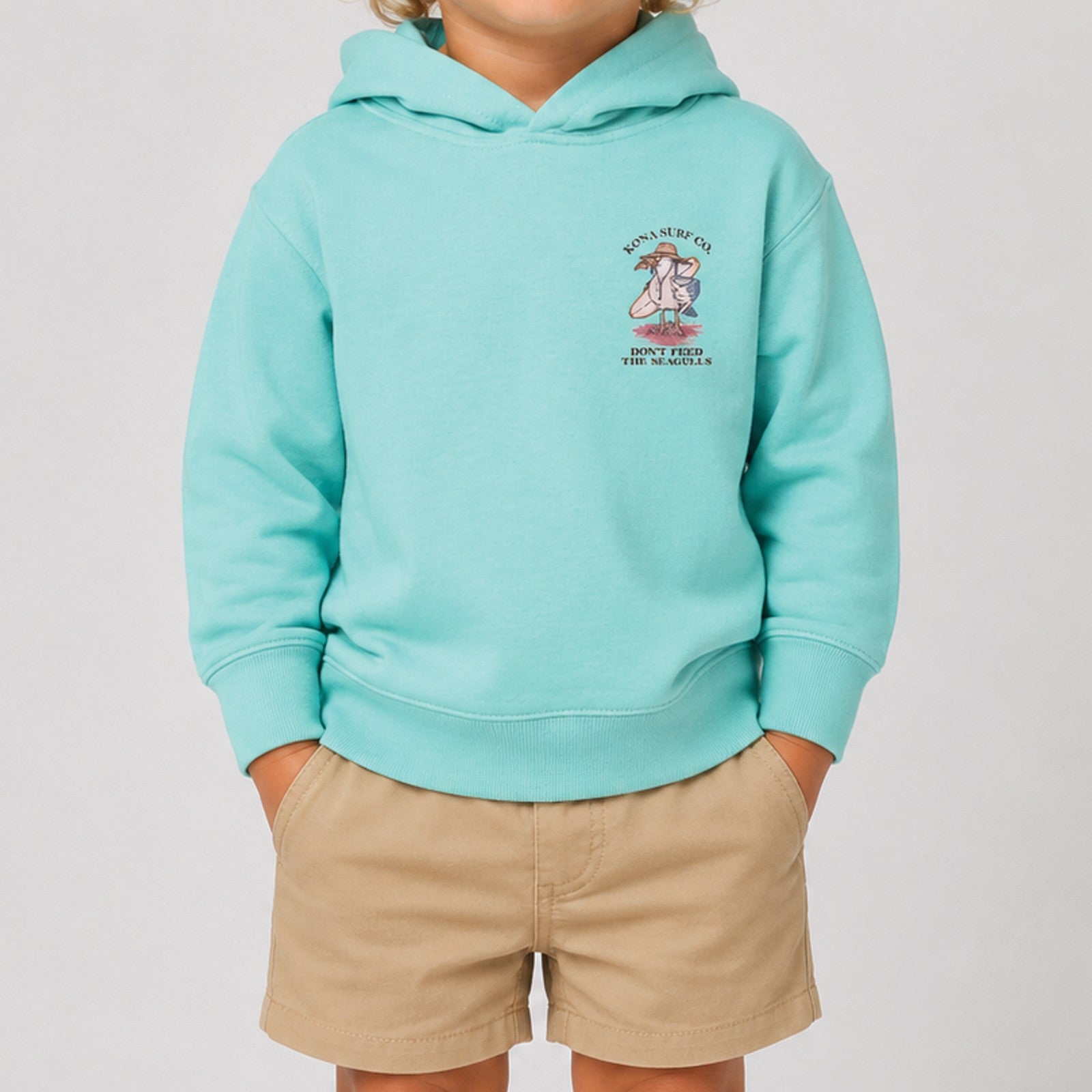 Dont Feed the Seagulls Toddler Boys Pullover Hoodie