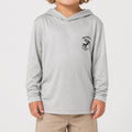 For the Birds Hooded Toddler Boys UV Sun Protection LS Shirt
