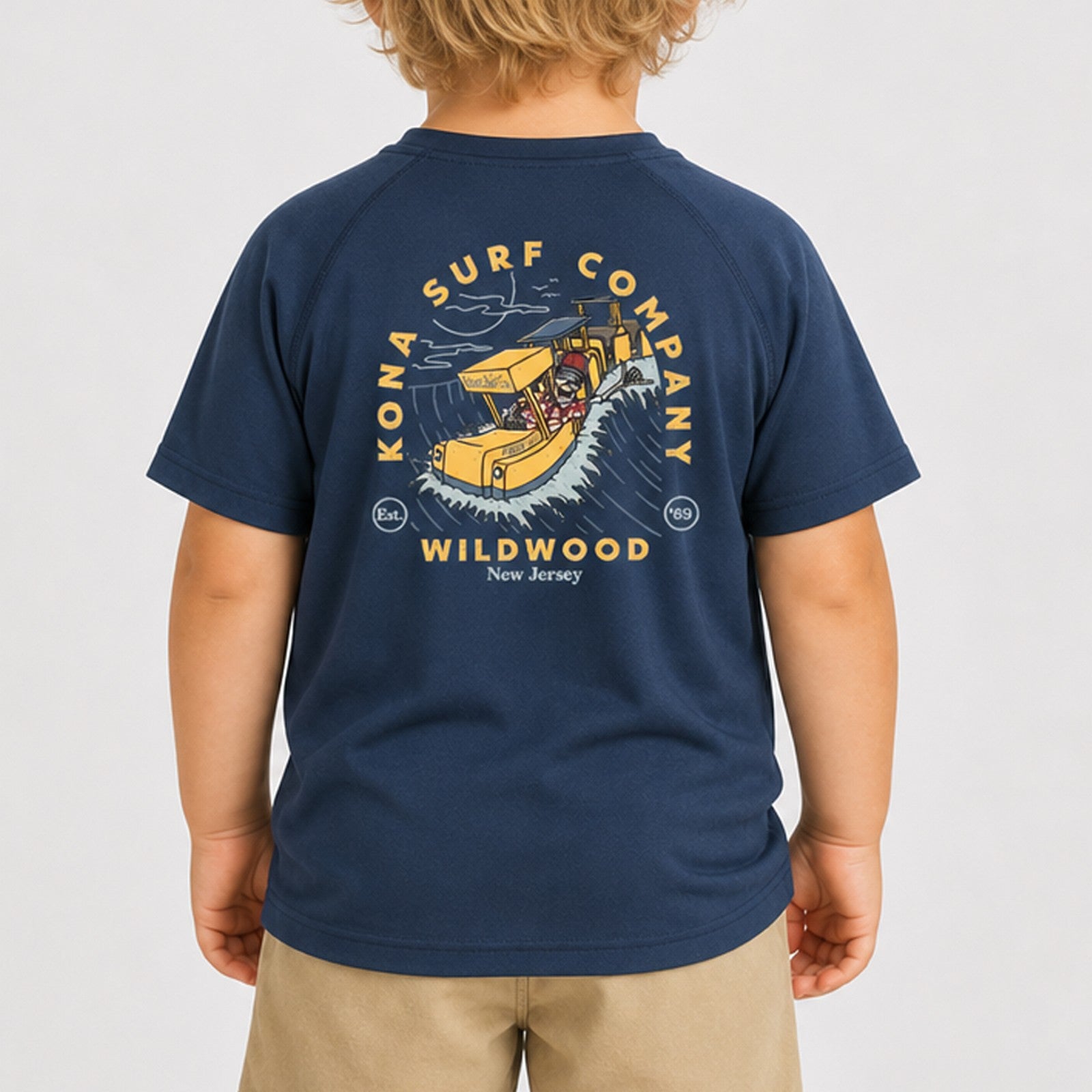 Free Ride 2 Toddler Boys UV Sun Protection T-Shirt
