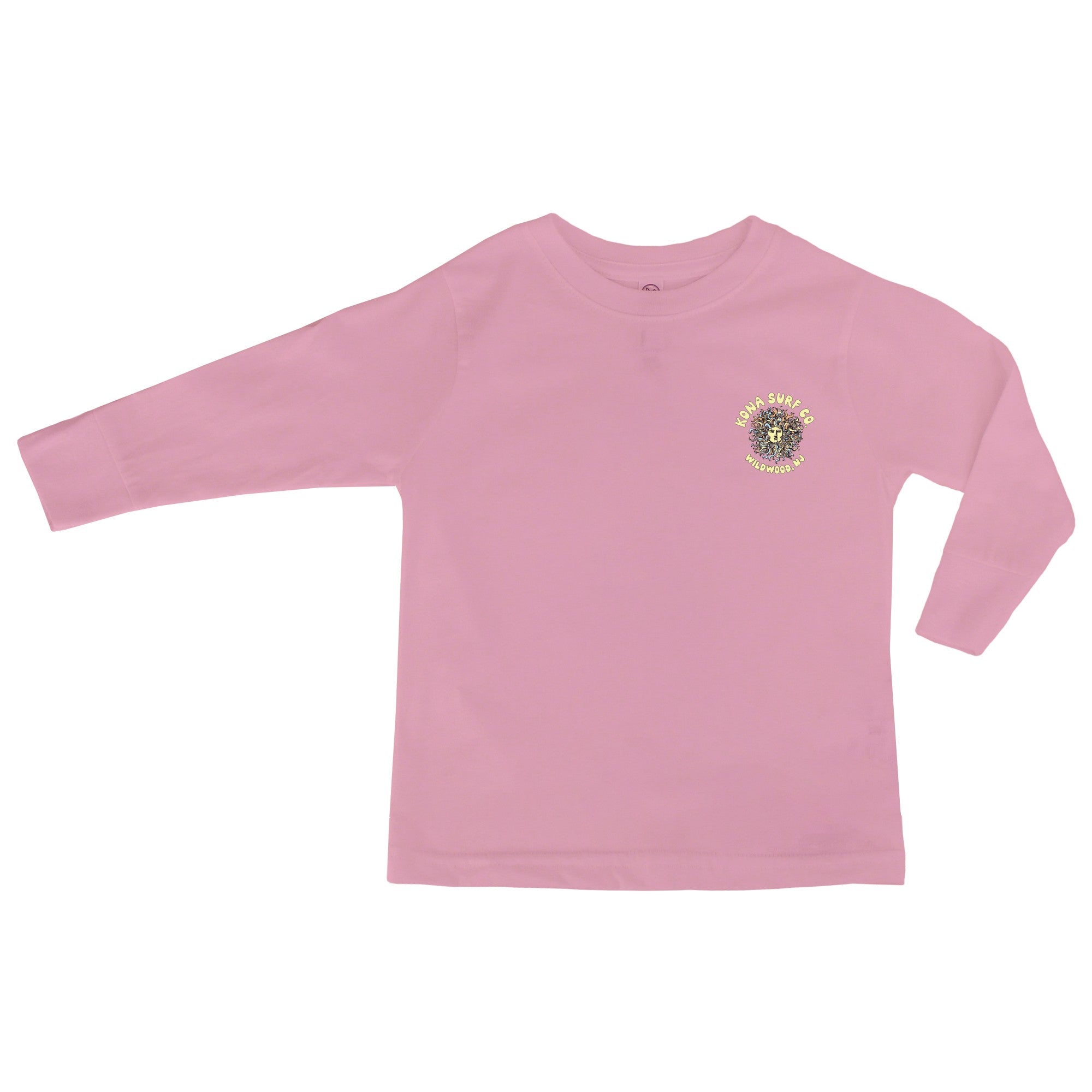 Bubble Original Sun Toddler Girls Long Sleeve Shirt