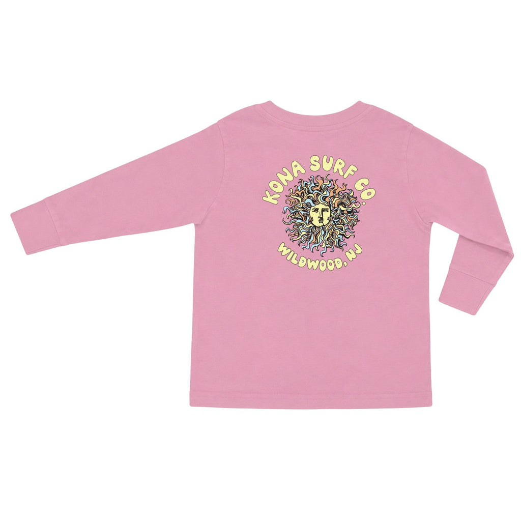 Bubble Original Sun Toddler Girls Long Sleeve Shirt