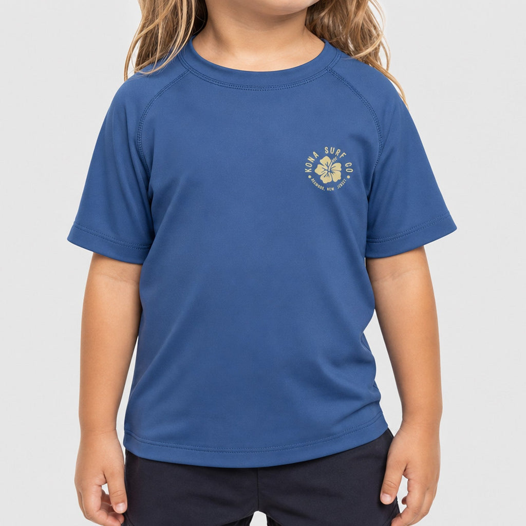 Hibiscus Toddler Girls UV Sun Protection T-Shirt