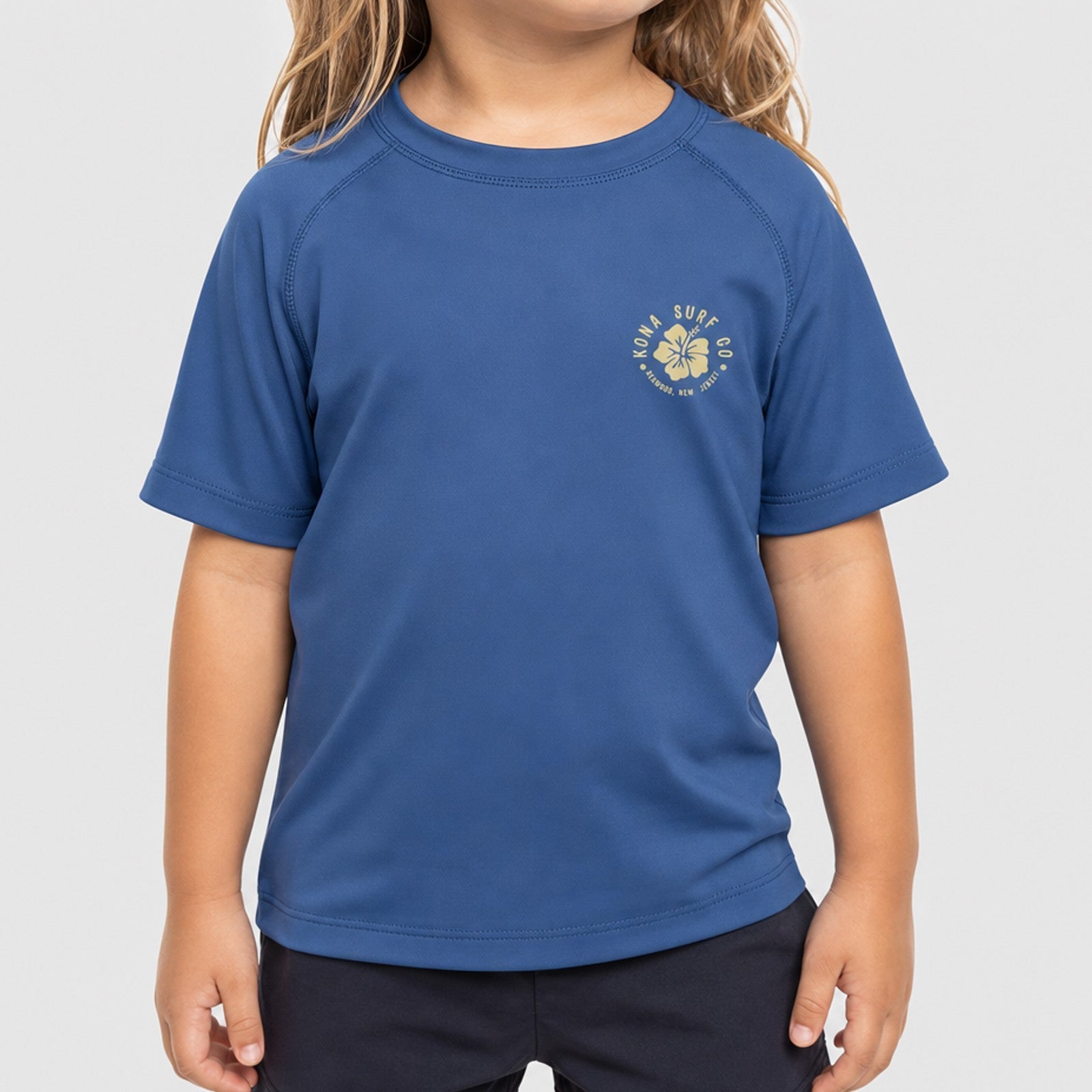 Hibiscus Toddler Girls UV Sun Protection T-Shirt