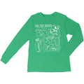 For The Birds Pattern Mens Long Sleeve Shirt