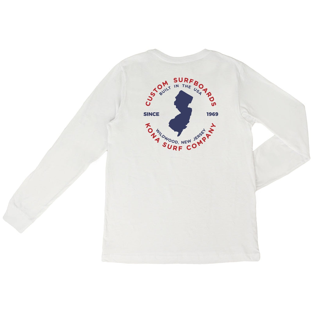 Built in Jersey Mens Long Sleeve Shirt
