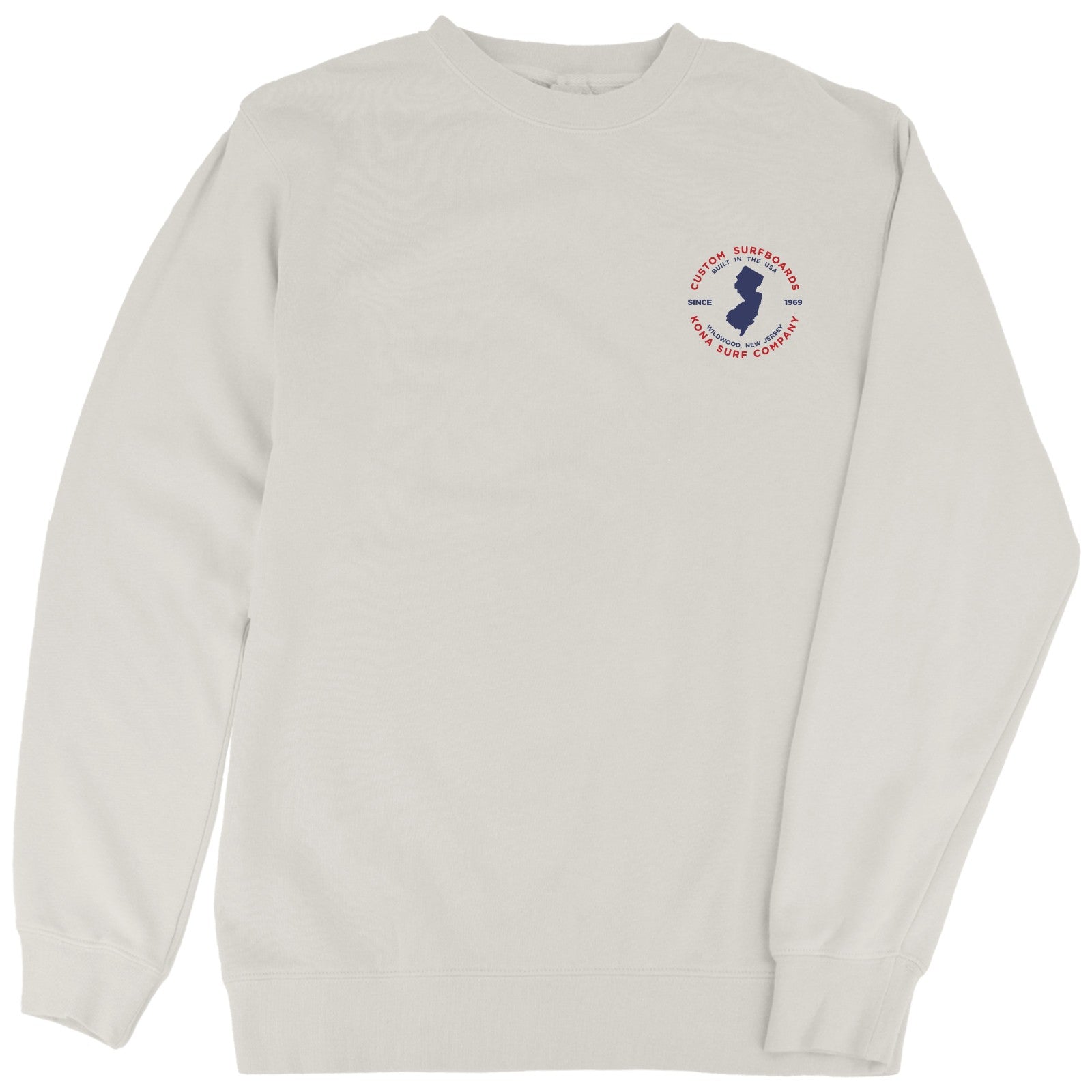 Built in Jersey Mens Crew Sweatshirt