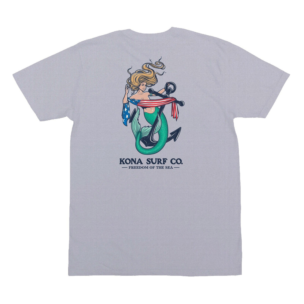 Patriot Mermaid Mens T-Shirt