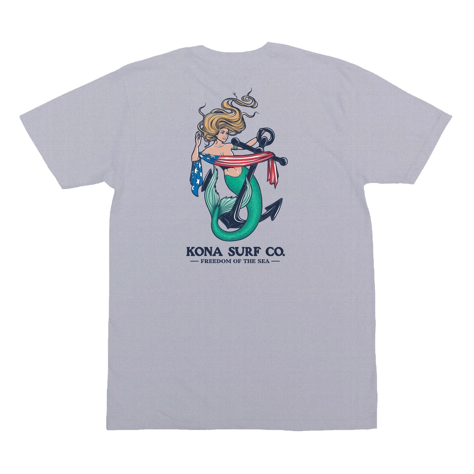 Patriot Mermaid Mens T-Shirt